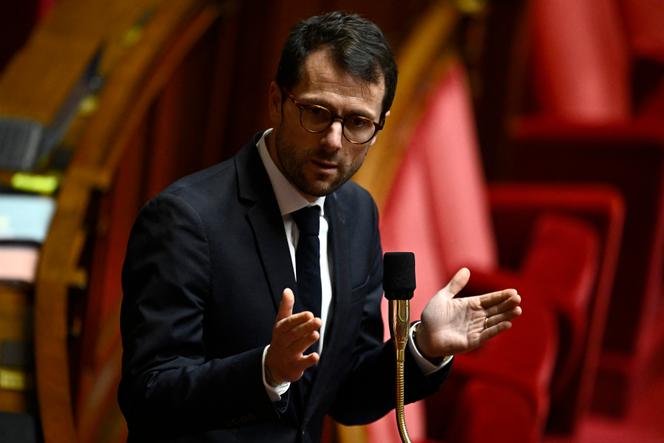 Mathieu Lefèvre, député (Renaissance) du Val-de-Marne, à l’Assemblée nationale, le 23 octobre 2024.