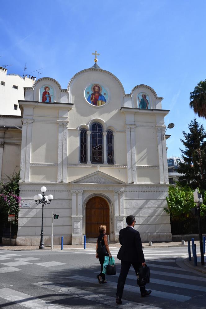 L’église orthodoxe Saint-Nicolas-et-Sainte-Alexandra, à Nice, en septembre 2016.