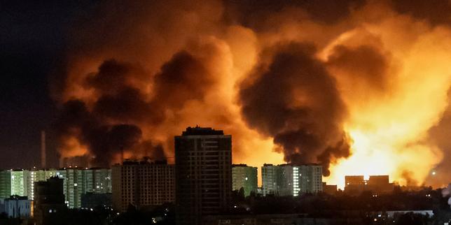 Massive Russian drone and missile strike hits Kyiv amid prisoner swap