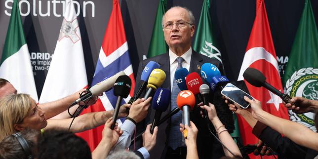 European and Arab nations gather in Spain to urge an end to Israel's offensive in Gaza