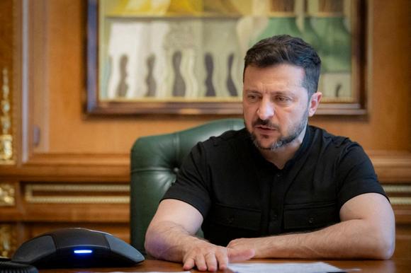 Volodymyr Zelensky, à Kiev, le 26 mai 2025.