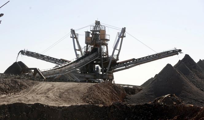 La mine d’uranium du géant nucléaire français Areva devenu Orano, en septembre 2010 à Arlit (Niger).