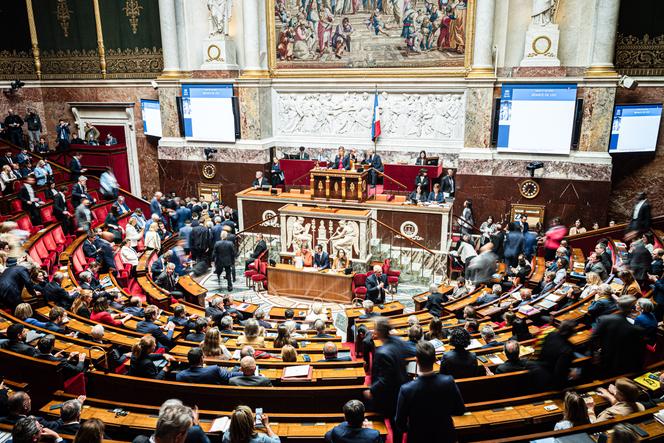 A l’Assemblée nationale, à Paris, le 27 mai 2025.