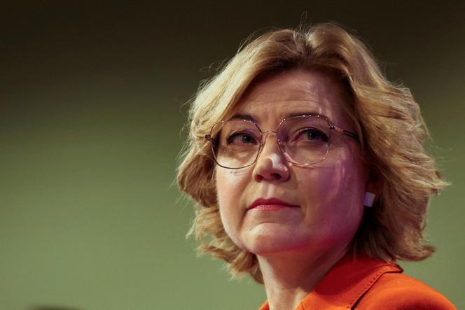 La vice-présidente exécutive de la Commission européenne, chargée de la souveraineté technologique, de la sécurité et de la démocratie, Henna Virkkunen, à Bruxelles, le 15 janvier 2025.