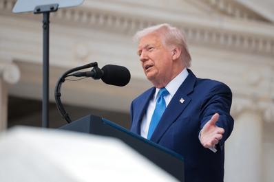 Image 59: Donald Trump, le 26 mai 2025 Arlington (Virginie), aux Etats-Unis.