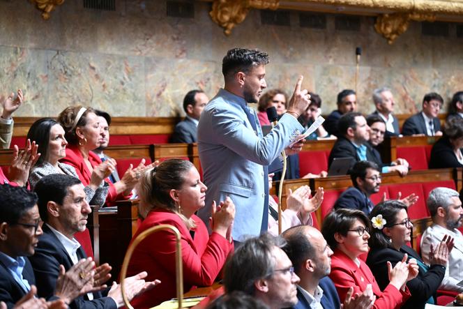 Le député La France insoumise du Vaucluse Raphaël Arnault, à l’Assemblée nationale, le 6 mai 2025. 