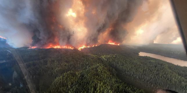 Thousands evacuate as Canada's Manitoba province declares wildfire emergency