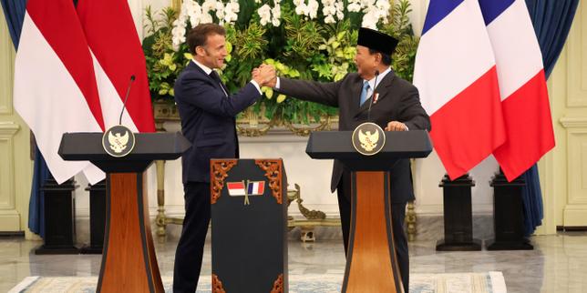 In Indonesia, Macron pushes for 'political solution' to Israeli-Palestinian conflict