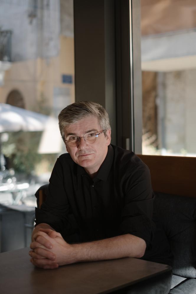Nicolas Lebourg, historien des extrêmes droites, à Perpignan, le 18 septembre 2021.