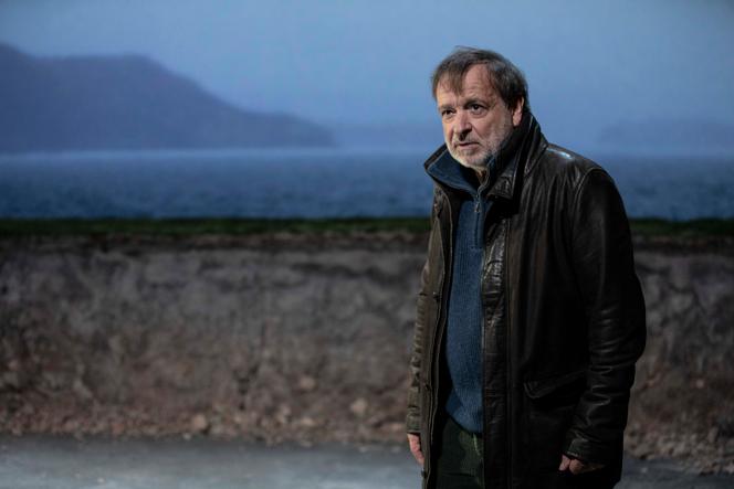 Vincent Garanger, dans « Article 353 du code pénal », au Théâtre Durance, scène nationale de Château-Arnoux-Saint-Auban (Alpes-de-Haute-Provence), le 15 octobre 2024.