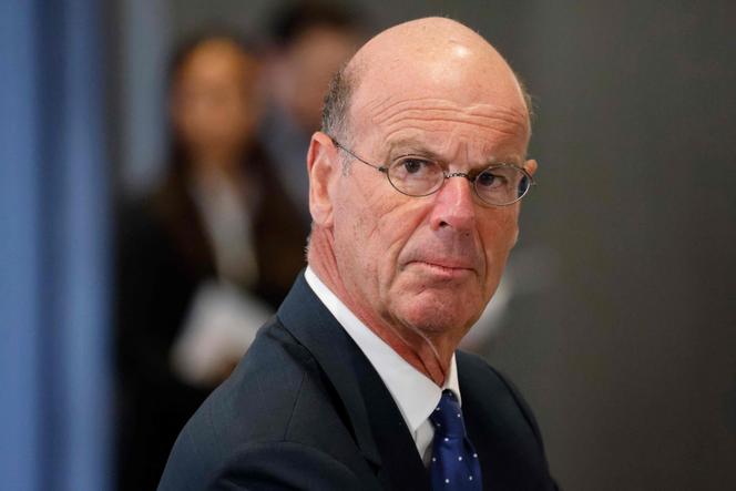 Le ministre de l’économie, des finances, de la souveraineté industrielle et du numérique Eric Lombard, à Singapour le 30 mai 2025.