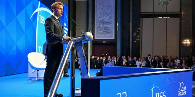 Macron calls for 'coalition of independents' amid increasing threats from China and the US