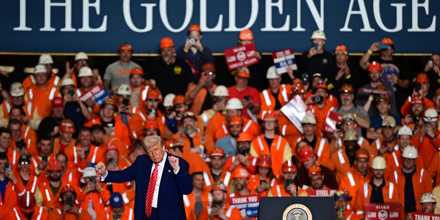 A Pittsburgh, Donald Trump annonce un doublement des droits de douane sur l’acier et défend le passage d’US Steel sous pavillon japonais