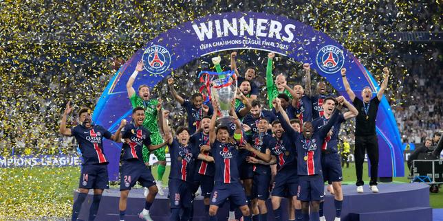 Brilliant PSG demolish Inter Milan 5-0 to win first Champions League title