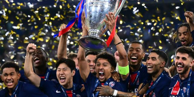 Brilliant PSG demolish Inter Milan 5-0 to win first Champions League title