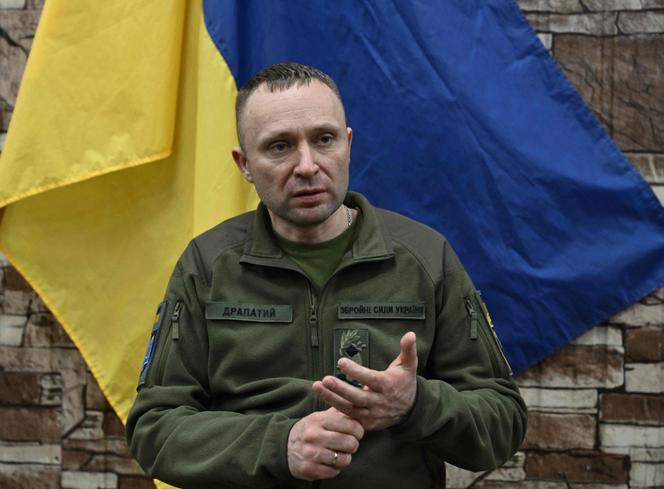 Le commandant des forces terrestres ukrainiennes, Mykhaïlo Drapaty, dans la région de Donetsk, en Ukraine, le 6 janvier 2025.