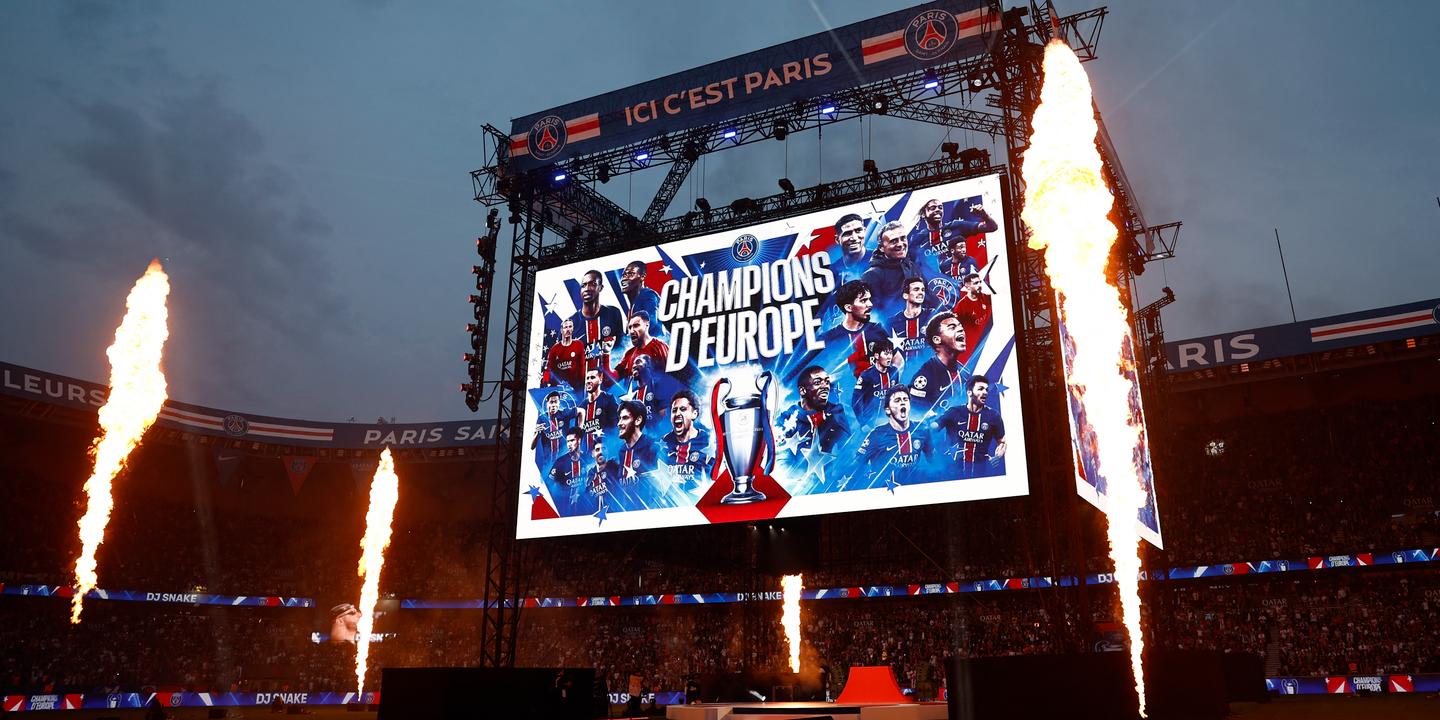 Le psg vainqueur de la ligue des champions : revivez la parade des joueurs sur les champs-elysées et les festivités à paris