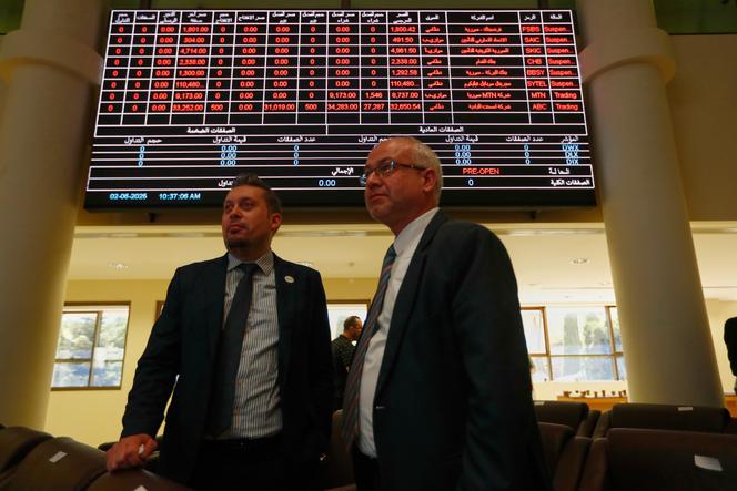 La Bourse de Damas, le 2 juin 2025.