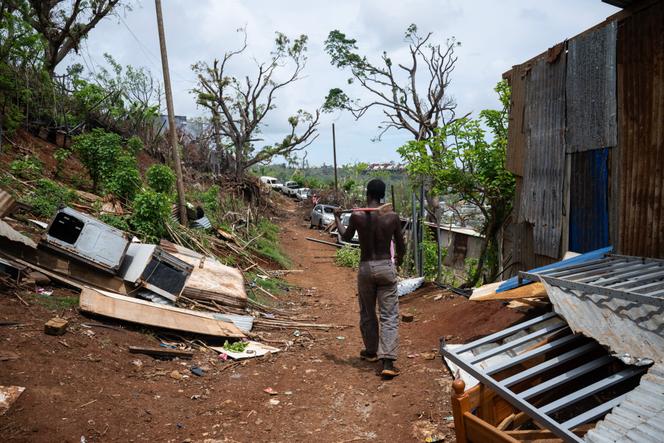 A Mamoudzou, à Mayotte, le 2 janvier 2025.