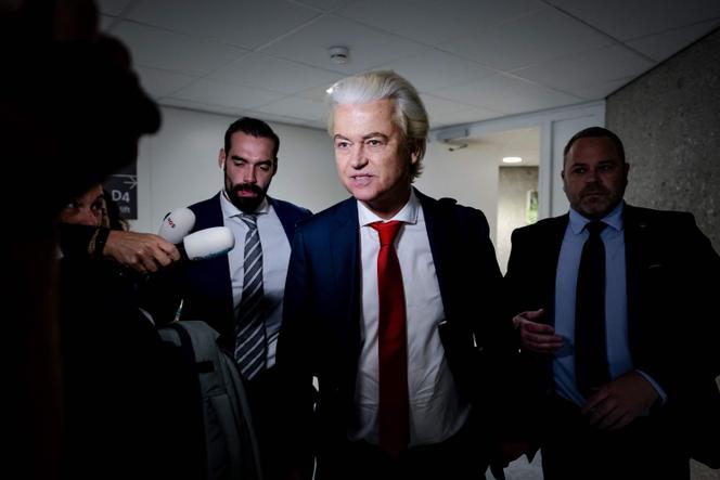 Le leader du PVV, Geert Wilders, au Parlement, à La Haye, le 3 juin 2025.