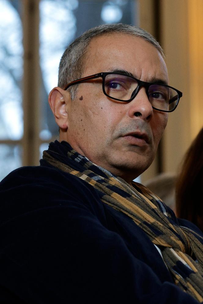 Kamel Daoud em Paris, 11 de dezembro de 2024. 