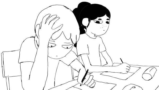 « Samuel », une série de fiction en animation écrite, réalisée et interprétée par Émilie Tronche.