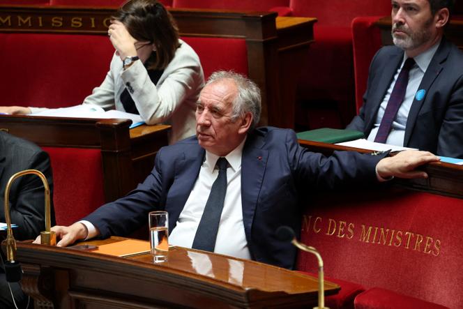 Le premier ministre, François Bayrou, lors du débat sur la motion de censure déposée par les députés de La France insoumise contre son gouvernement, à l’Assemblée nationale, à Paris, le 4 juin 2025.