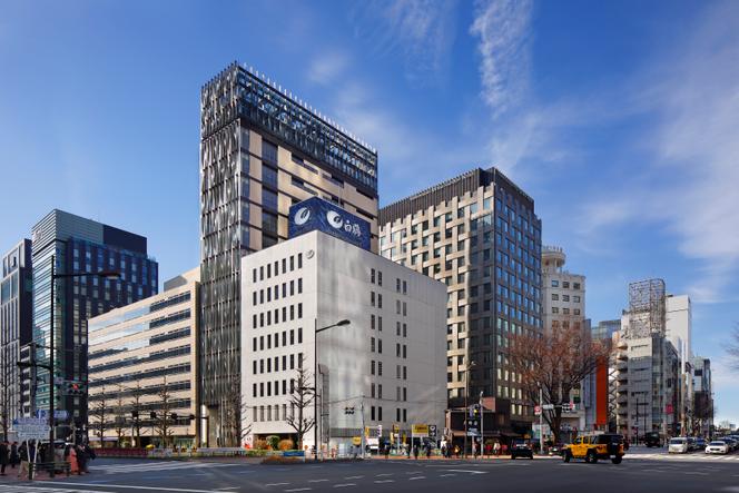 Le bâtiment abritant la galerie Ceysson & Bénétière de Tokyo, en 2025.
