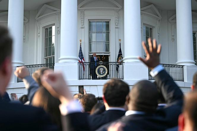 Donald Trump, lors d’une réception à la Maison Blanche, à Washington, le 4 juin 2025.