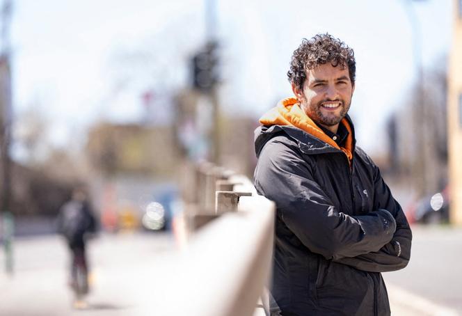 Juan Serpa, fondateur du Sustainability Academic Network, à Montréal, le 30 avril 2025.