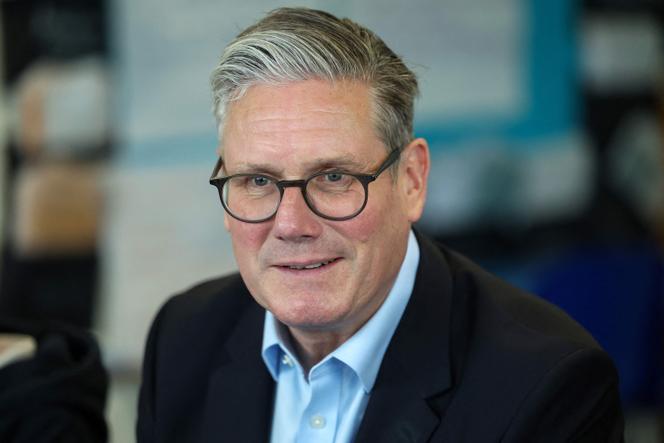 Le premier ministre britannique, Keir Starmer, lors d’une visite dans une école primaire de l’Essex, dans l’est de l’Angleterre, le 5 juin 2025.