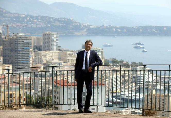 Claude Palmero, ancien administrateur des biens du prince Albert II de Monaco, à Monaco, le 26 juillet 2024. 
