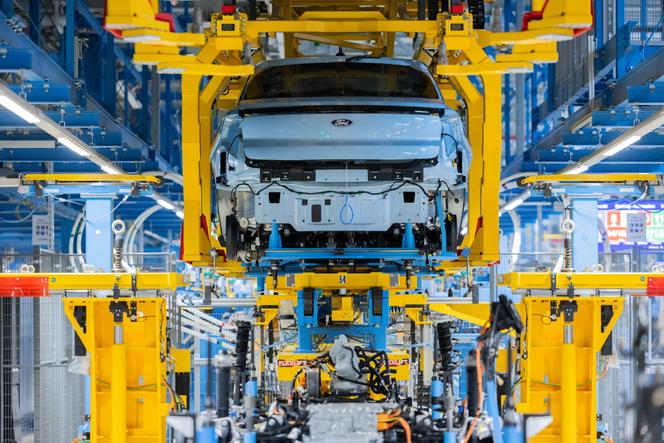 Un site de production de Ford à Cologne (Allemagne), le 4 juin 2024.