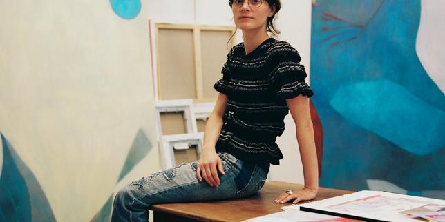 Avec « Visage Théâtre », la palette poétique de la peintre Inès Longevial