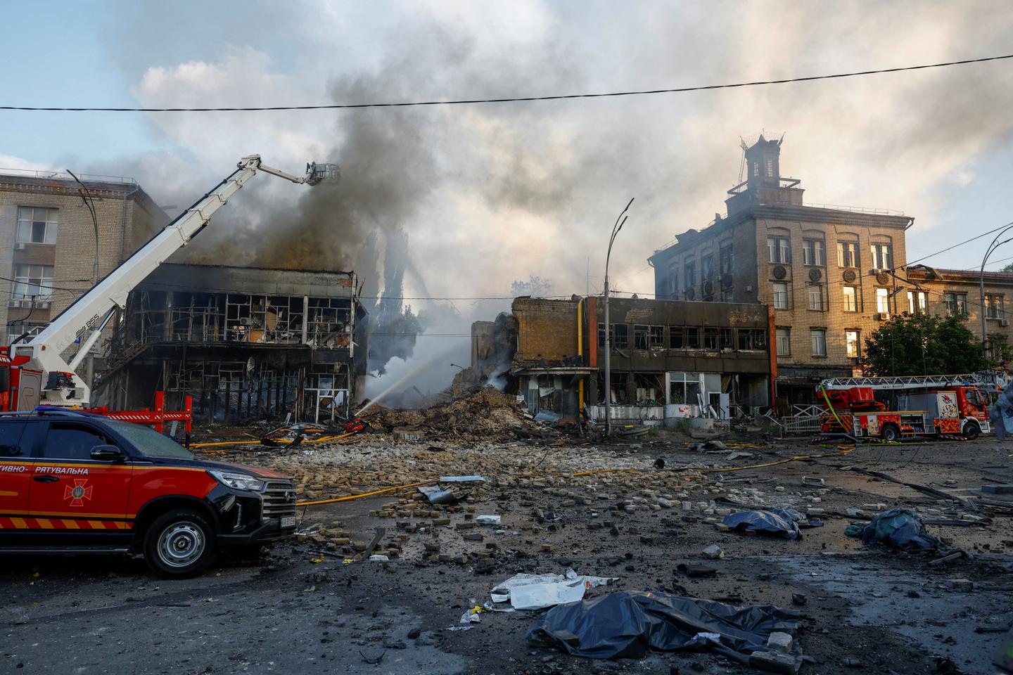 Russia pummels Kyiv in deadly attack after Putin retaliation vow