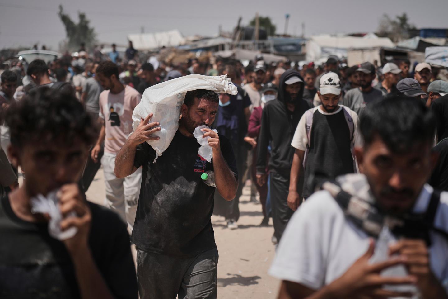 Gaza rescuers say Israeli forces killed 36, six of them in shooting near aid center