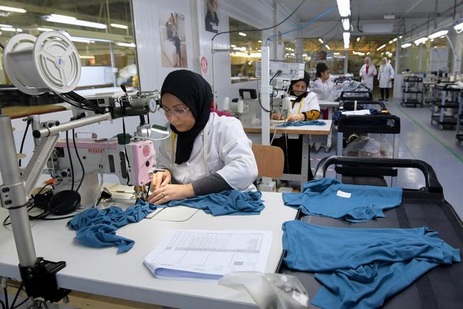 Dans une usine à Zriba, dans la région de Zaghouan, au sud de Tunis, en novembre 2024.