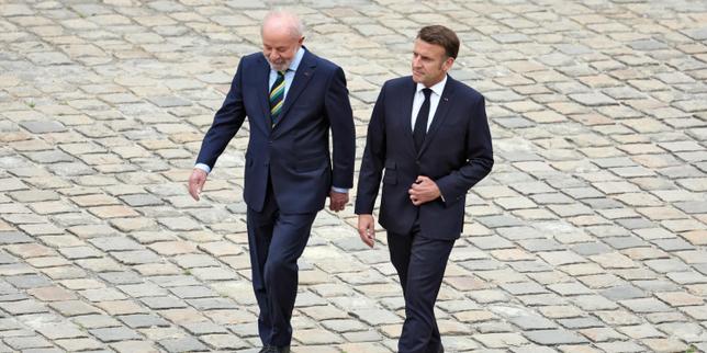 A Paris, Lula tente de convaincre Macron d’accepter l’accord de libre-échange avec le Mercosur