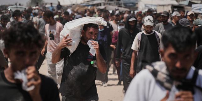 Gaza rescuers say Israeli forces killed 36, six of them in shooting near aid center