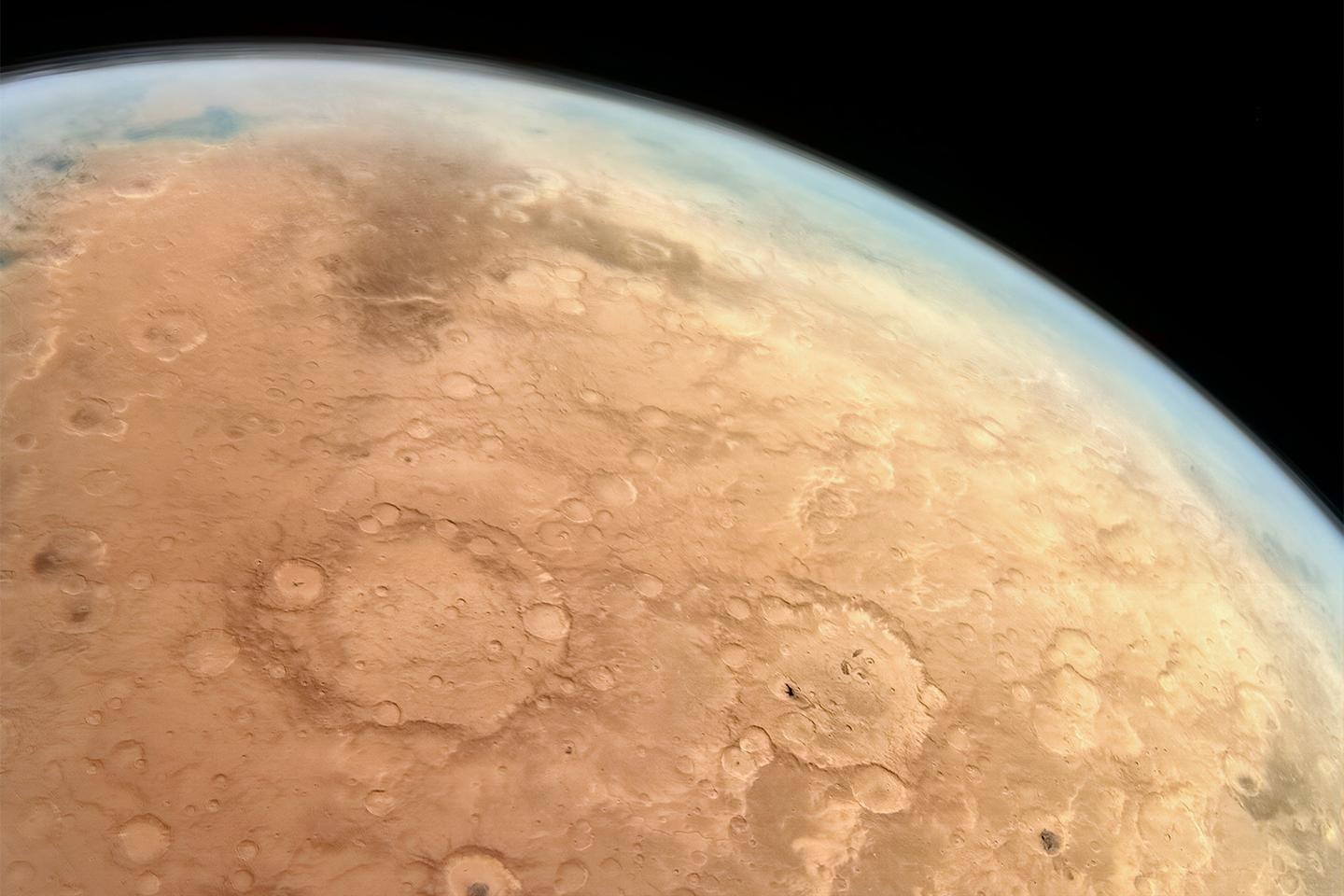 How solar wind may have eroded the atmosphere of Mars