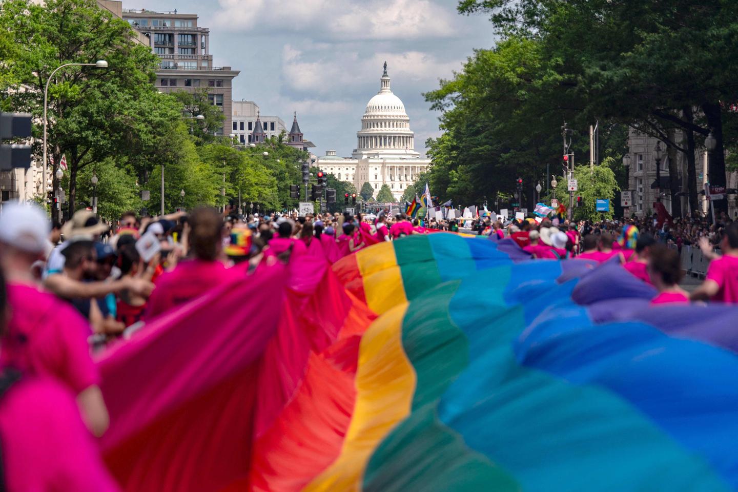 WorldPride March in Washington, DC: 'We just have to show this administration that we are united'