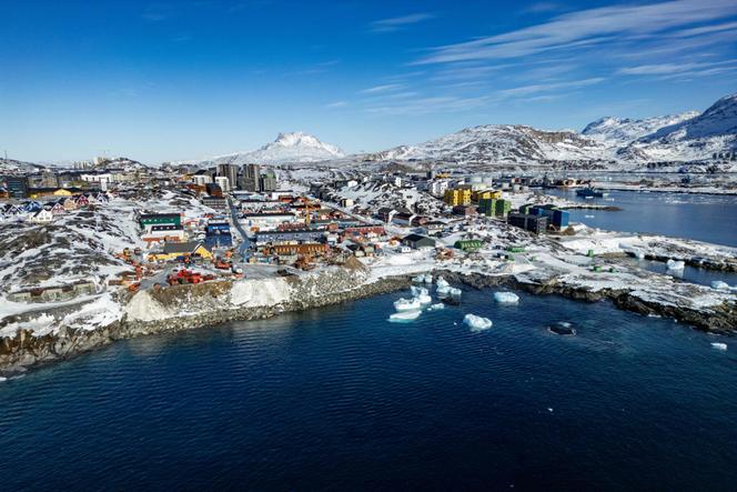 Au large de Nuuk, au Groenland, le 11 mars 2025