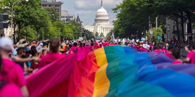 WorldPride March in Washington, DC: 'We just have to show this administration that we are united'