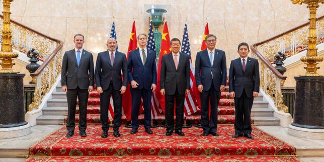The US and China have agreed on a framework to resolve their trade disputes
