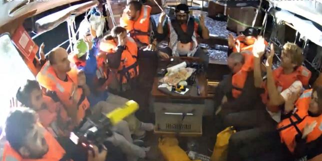 Gaza aid boat: NGO says Israel is deporting 6 activists