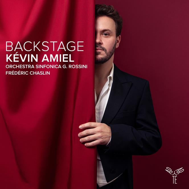 Pochette de l’album « Backstage », de Kévin Amiel.