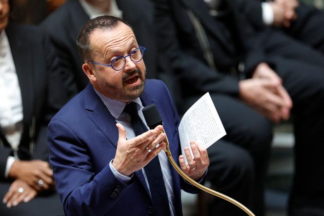 Yannick Neuder, ministre chargé de la santé et de l’accès aux soins, à l’Assemblée nationale, le 10 juin 2025.