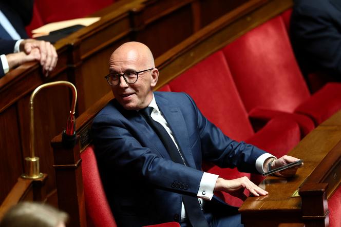 Eric Ciotti, le président du groupe parlementaire de l’Union des droites pour la République (UDR), à l’Assemblée nationale, à Paris, le 10 juin 2025.