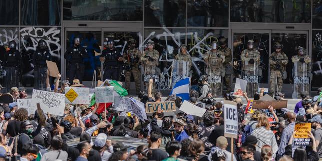 Los Angeles: Donald Trump's calculated escalation