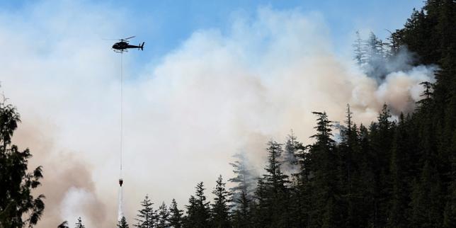 Au Canada, les provinces de l’Ontario et de la Colombie-Britannique désormais aussi menacées par d’intenses incendies
